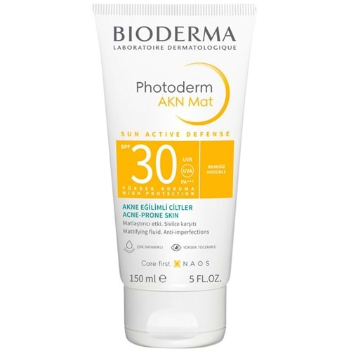 BİODERMA ACNMAT GÜNEŞ KREMİ 30+FAKTÖR 150 ML