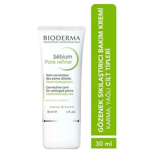 BİODERMA SEBİUM PORE REFİNER 30 ML GÖZENEK VE PÜRÜZSÜZLEŞTİRİCİ