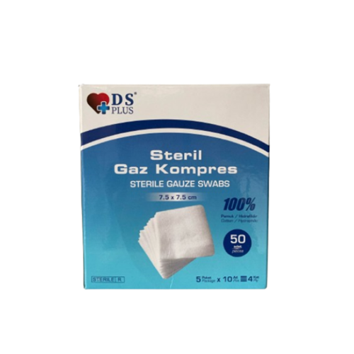DS PLUS STERİL GAZ KOMPRES 50 Lİ