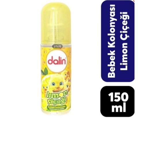 DALİN KOLONYA 150 ml LİMON ÇİÇEKLERİ