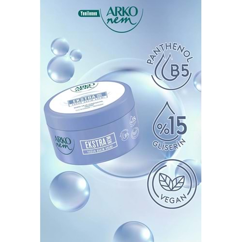 ARKO KREM NEM EKSTRA NEM GLİSERİNLİ 250 ML