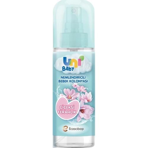 UNİ BABY NEMLENDİRİCİLİ BEBEK KOLONYASI 150 ML ÇİÇEKSİ FERAHLIK