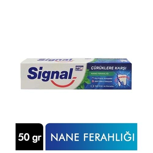 SİGNAL DİŞ MACUNU ÇÜRÜKLERE KARŞI 50 ML