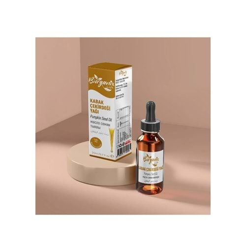 BİORGANİX KABAK ÇEKİRDEĞİ YAĞI 20 ML