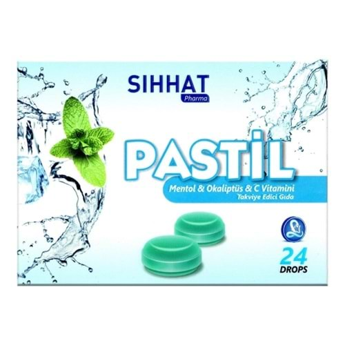 SIHHAT PASTİL MENTOL &C VİTAMİNİ