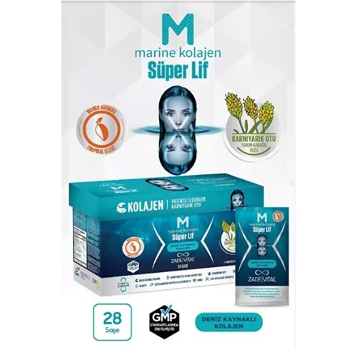 ZADEVİTAL COLLAGEN SUPER LİF 28 ŞASE