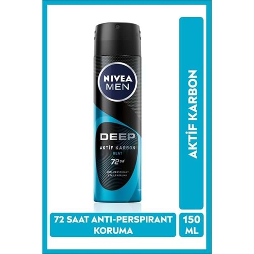 NİVEA MEN DEODORANT DEEP BEAT