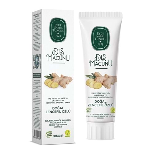 EYÜP SABRİ TUNCER DİŞ MACUNU 90 ML ZENCEFİL ÖZLÜ