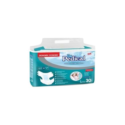 DR. PEDİCAL HASTA BEZİ 30 ADET LARGE