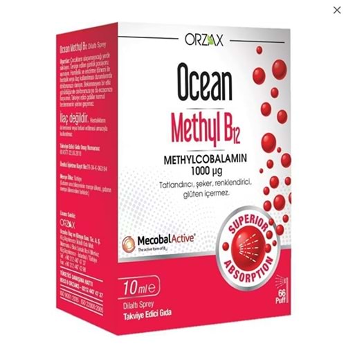 OCEAN METHYL B12 SPREY 1000 MCG 10 ML