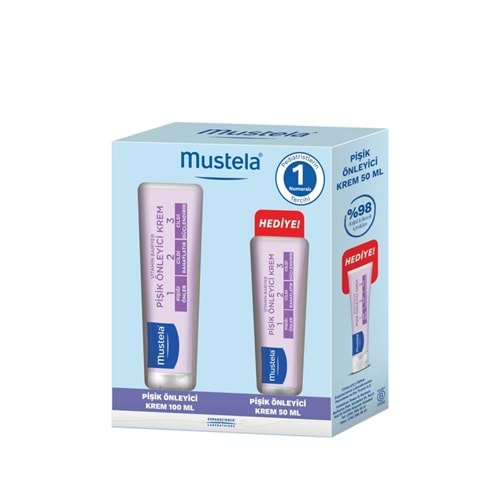 MUSTELA PİŞİK ÖNLEYİCİ KREM 100 ML+50 ML KREM HEDİYELİ