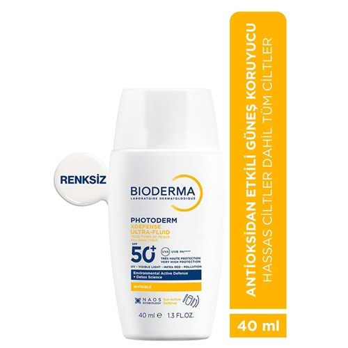 BİODERMA XDEFENSE PHOTODERM GÜNEŞ KREMİ SPF 50+ 40 ML