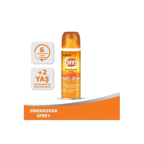 OFF SİNEKSAVAR SPREY 100 ML