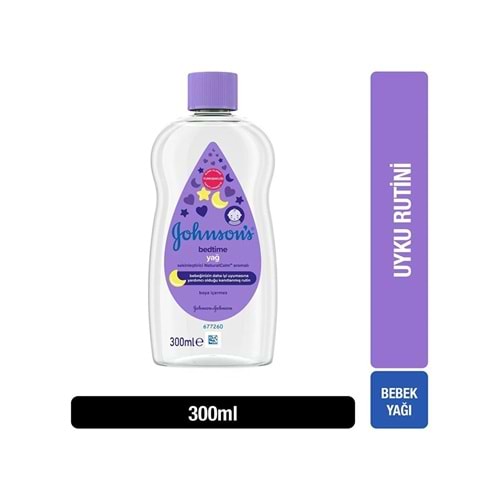 JOHNSON BEBE YAĞI 300 ML BEDTİME MOR