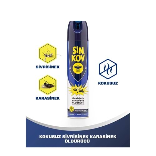 SİNKOV KOKUSUZ SİNEKSAVAR 300 ML