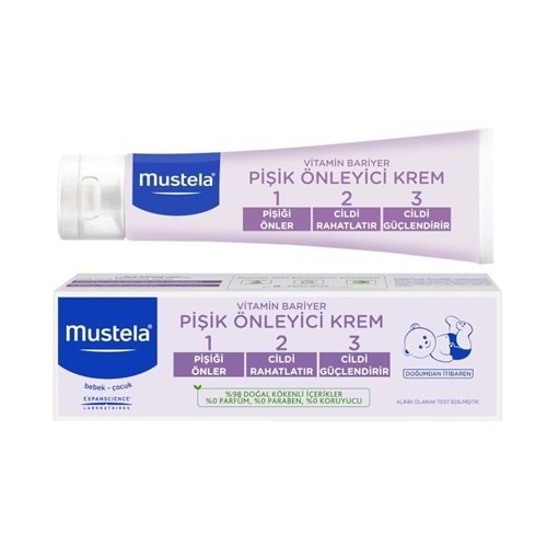 MUSTELA VİTAMİN BARİYER PİŞİK KREMİ 100 ML