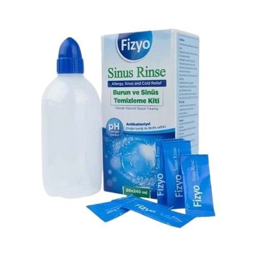 FİZYO SİNÜS RİNSE BURUN SİNÜS TEMİZLEME KİTİ 20x240 ML