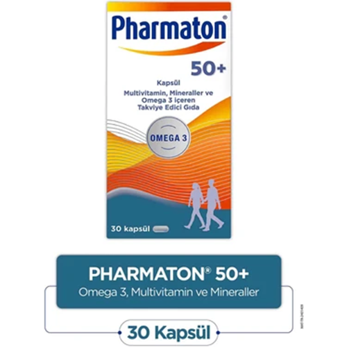 PHARMATON 50+ PLUS 30 KAPSÜL
