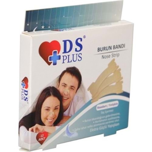DS PLUS HORLAMA BURUN BANDI YETİŞKİN 12 Lİ