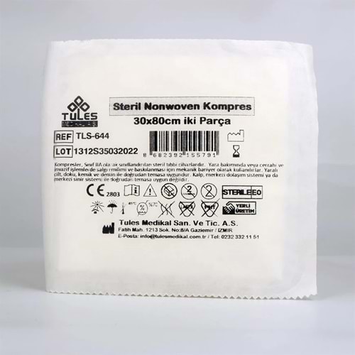 TULES GAZLI BEZ 30*80 2 Lİ
