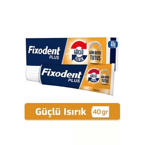FİXODENT PLUS PROTEZ YAPIŞTIRICI 40 GR TATSIZ