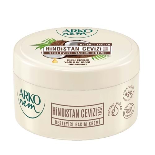 ARKO KREM HİNDİSTAN CEVİZİ YAĞI 250 ML