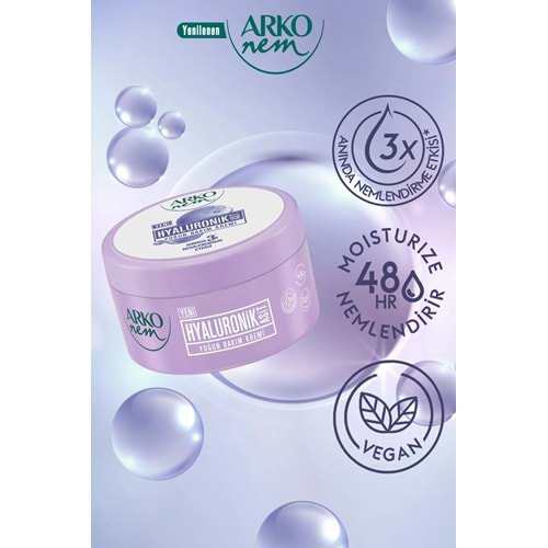ARKO KREM HYALURONİK ASİT 250 ML