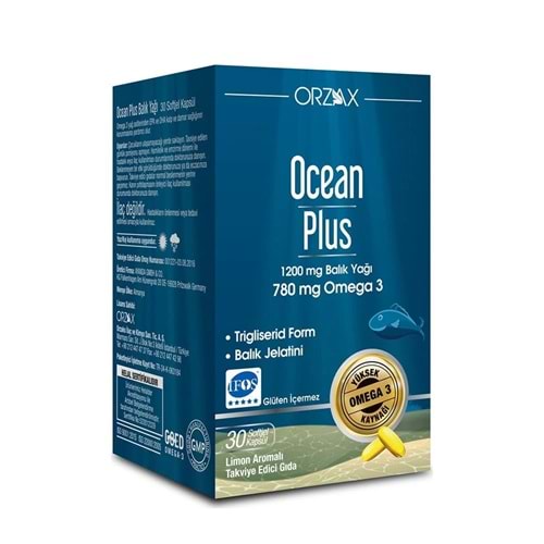 OCEAN PLUS BALIK YAĞI 1200 MG 30 TABLET