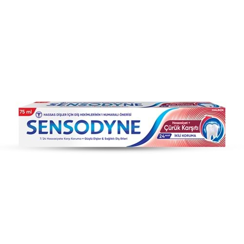 SENSODYNE DİŞ MACUN HASSASİYET&ÇÜRÜK KARŞITI 75 ML