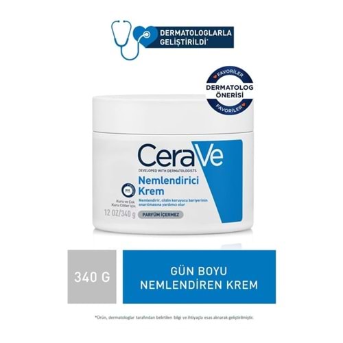 CERAVE NEMLENDİRİCİ KREM 340 GRAM ÇOK KURU CİLT