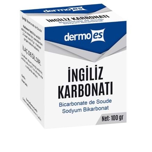 DERMOES İNGİLİZ KARBONATI SODYUM BİKARBONAT 5 GRx20 SAŞE