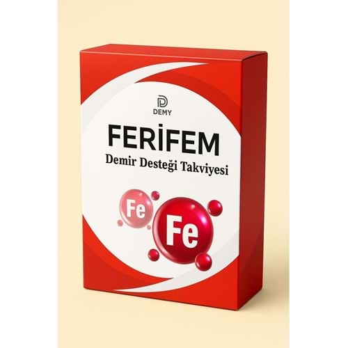 FERİFEM LİPOSOMAL DEMİR DESTEĞİ TAKVİYESİ 30 KAPSÜL