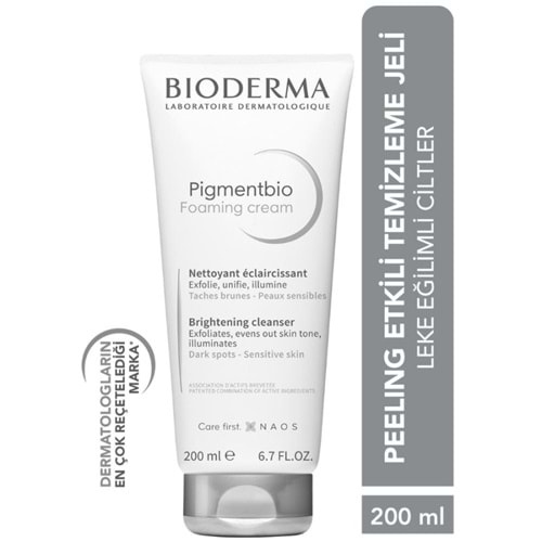 BİODERMA YÜZ YIKAMA JELİ PİGMENTBİO 200 ML (LEKELİ CİLT RENK EŞİTLEYİCİ)