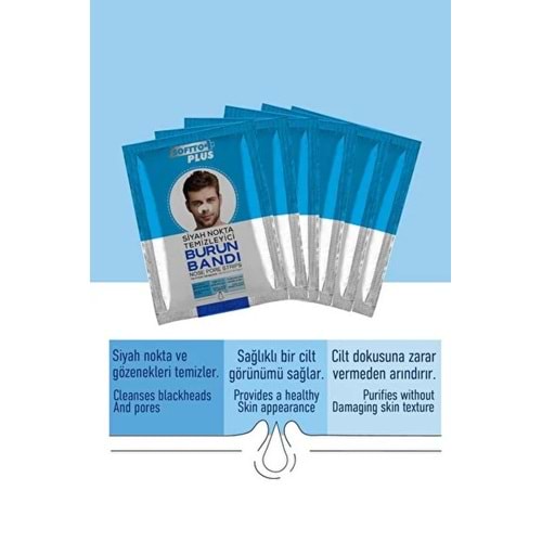 SOFTTO PLUS BURUN BANDI 6ADET ERKEK