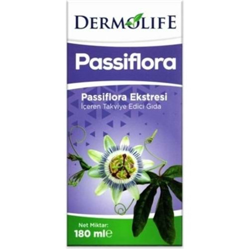 PASSİFLORA EKSTRESİ ŞURUP 180 ML DERMOLİFE