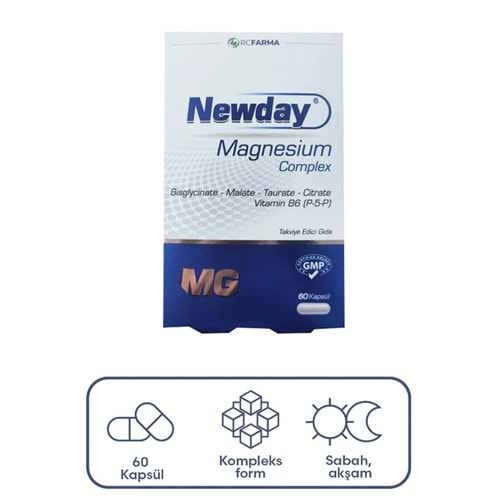NEWDAY MAGNESİUM COMPLEX 60 KAPSÜL