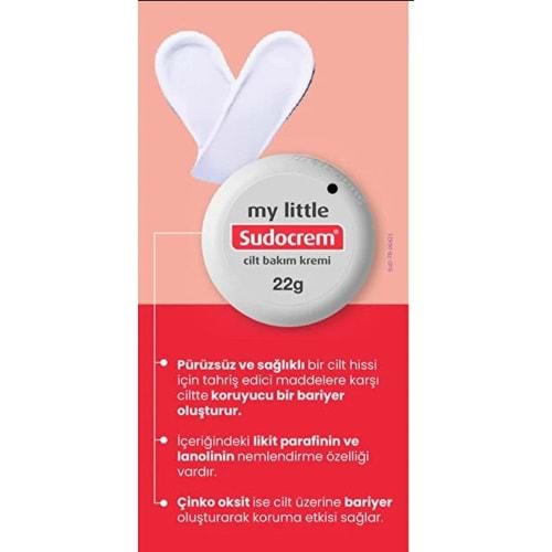 SUDOCREM CİLT BAKIM KREMİ 22 GR