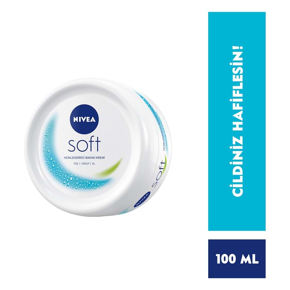 NİVEA KREM SOFT 100 ML