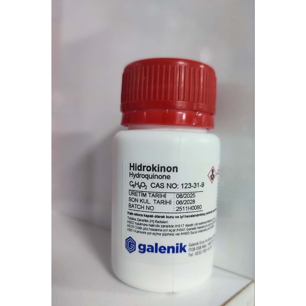 HİDROKİNON 20 GR GALENİK