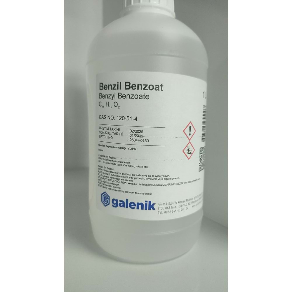 BENZİL BENZOAT 1Lt GALENİK