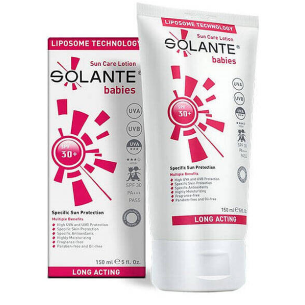 SOLANTE GÜNEŞ LOSYONU BABİES SPF 50+