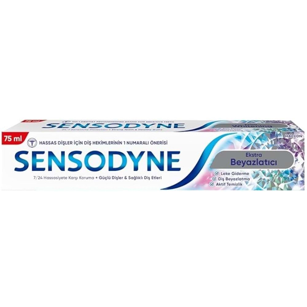 SENSODYNE DİŞ MACUNU EKSTRA BEYAZLIK 75 ML