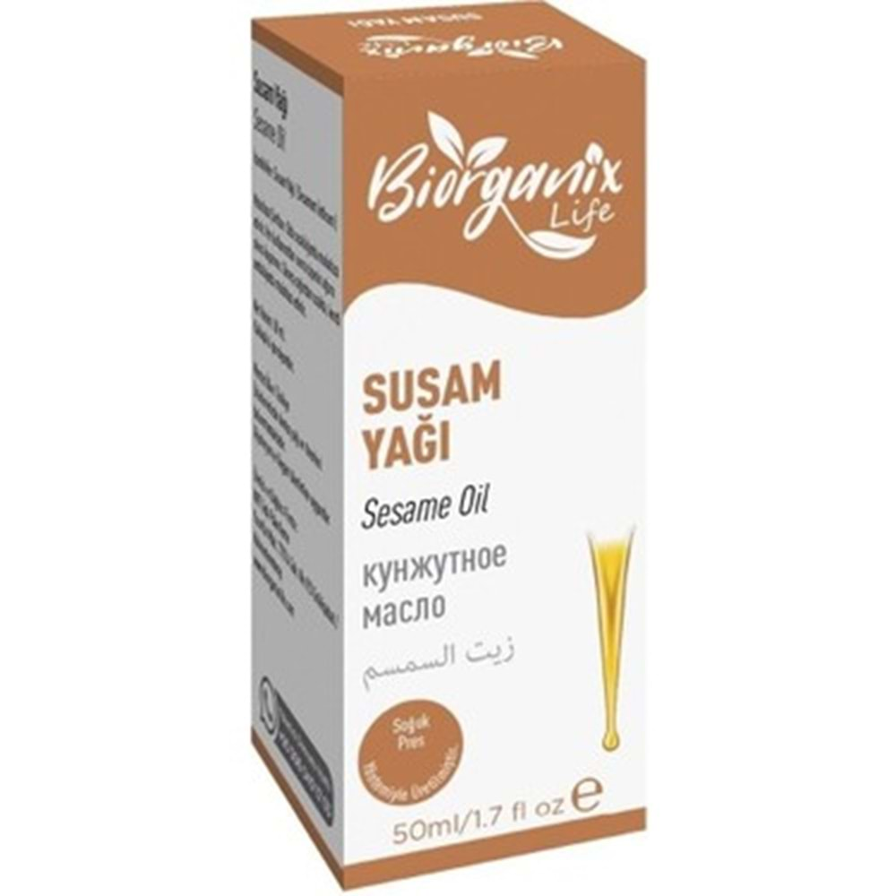 BİORGANİX SUSAM YAĞI 50 ML