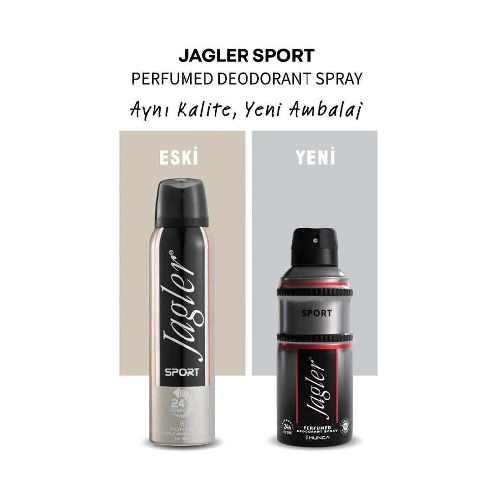 JAGLER DEODORANT 150 ML SPORT