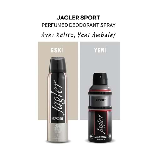 JAGLER DEODORANT 150 ML SPORT