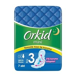 ORKİD MAXİ KANATLI GECE PED NO.3
