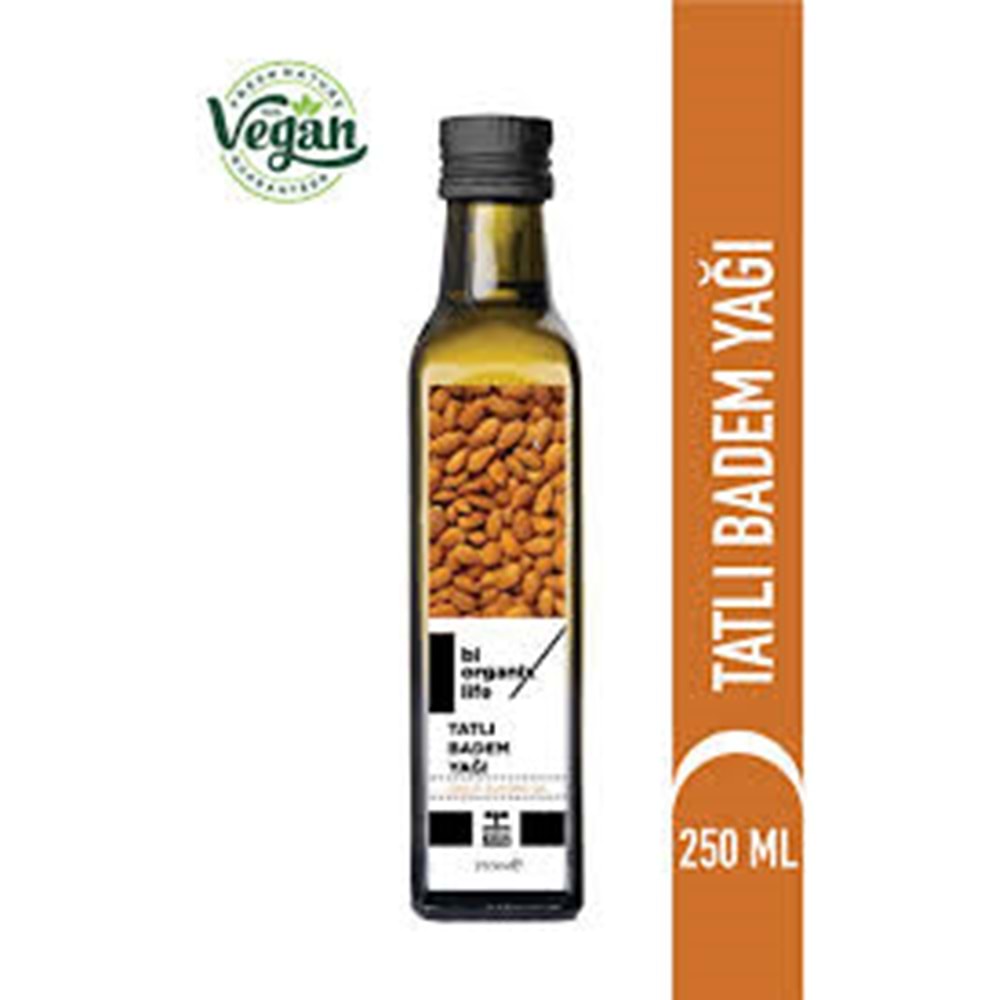 BİORGANİX BADEM YAĞI 250 ML