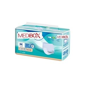 MEDİBOX KÜLOLU HASTA BEZİ 30 LU MEDİUM