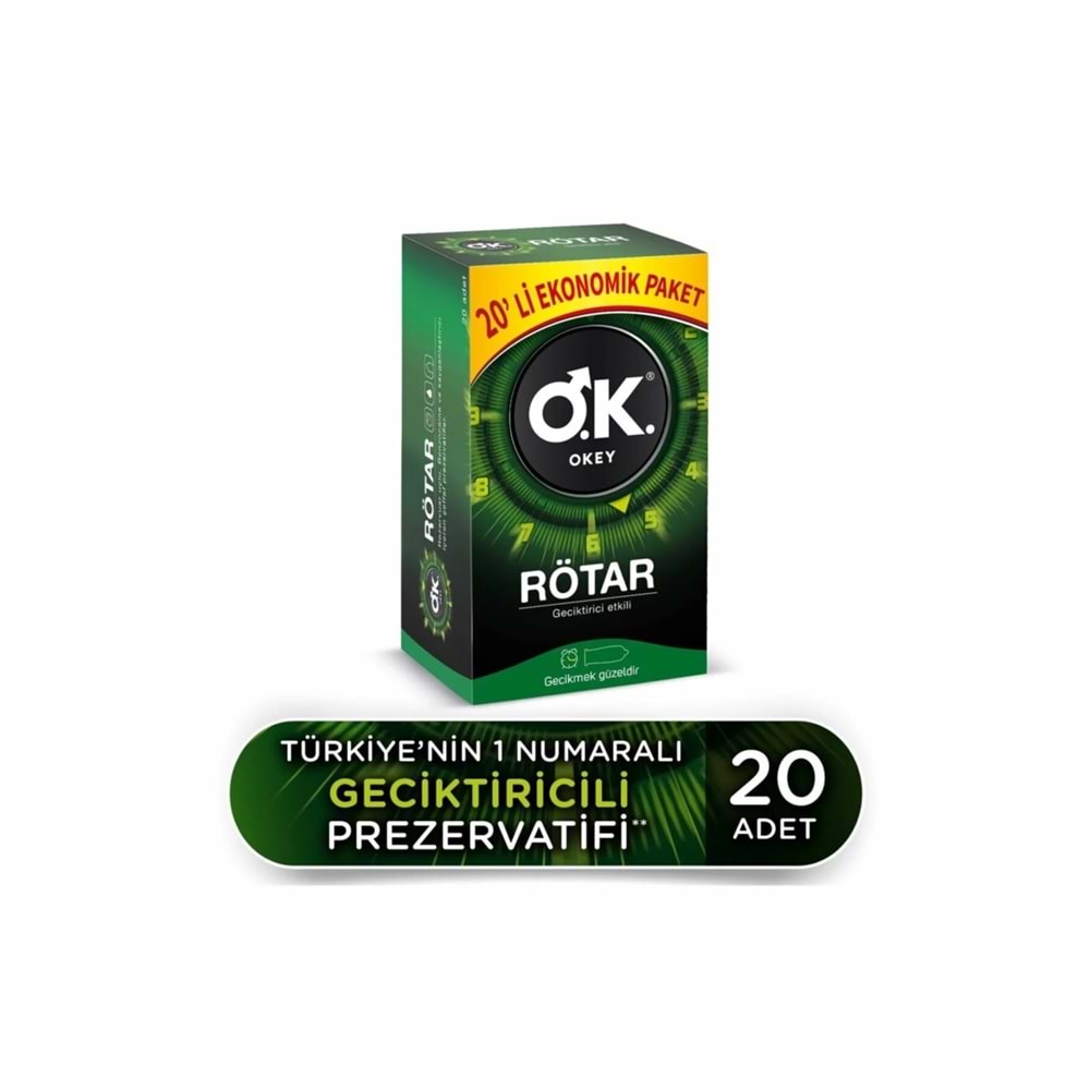 OKEY PREZERVATİf RÖTAR 20 Lİ