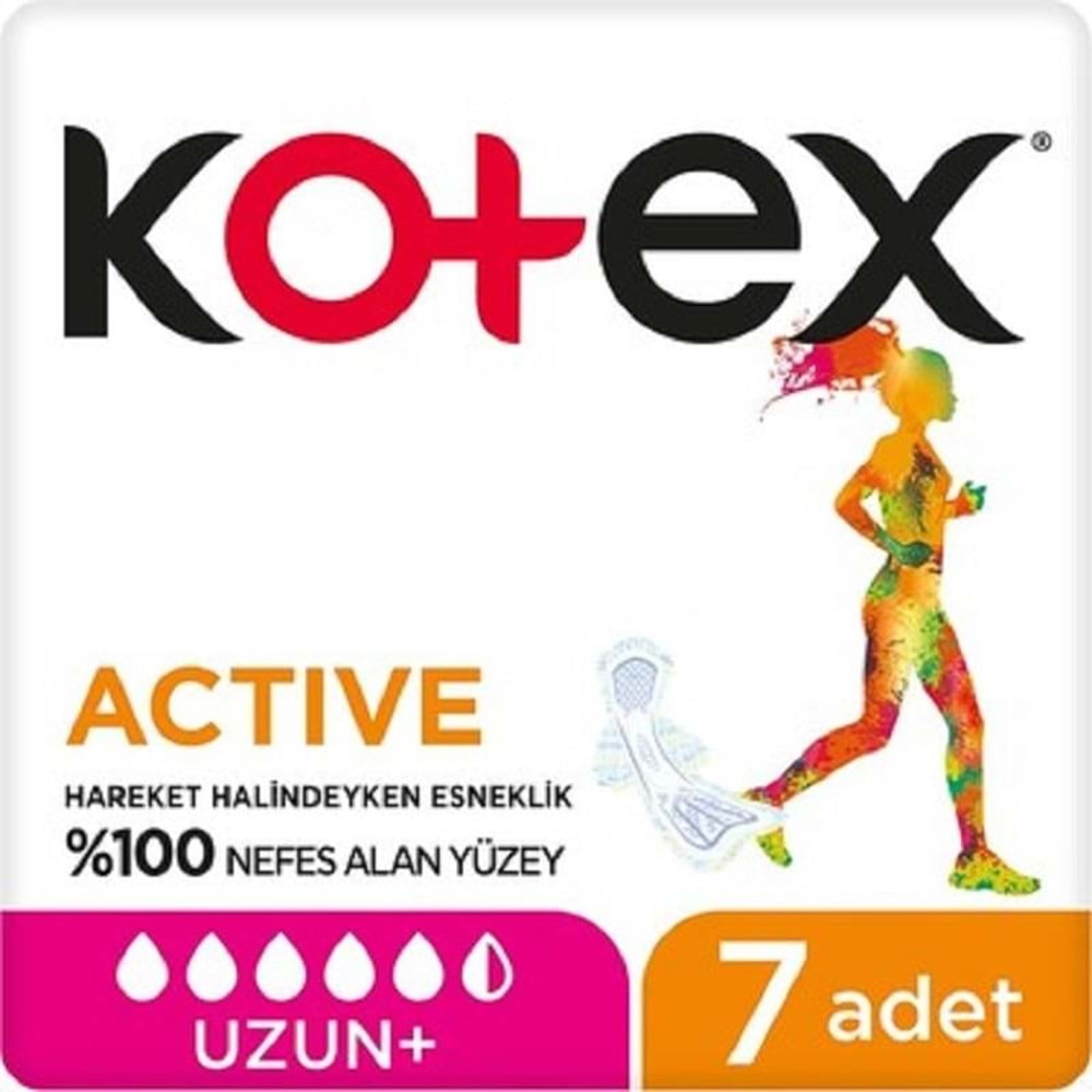 KOTEX ACTİVE ULTRA UZUN PED 7 Lİ